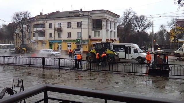 Супер технологии укладки асфальта в Керчи!!!
