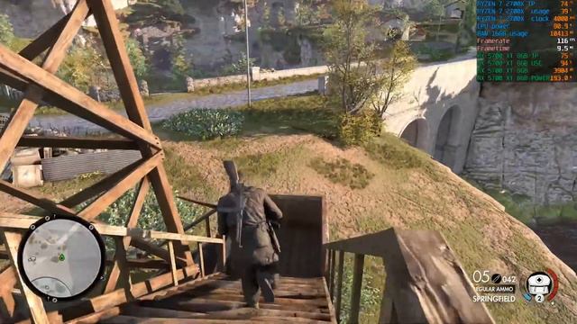 RX 5700 XT Sniper Elite 4 | LOW,MEDIUM,HIGH,ULTRA | 1080p,1440p,4K смотреть онлайн