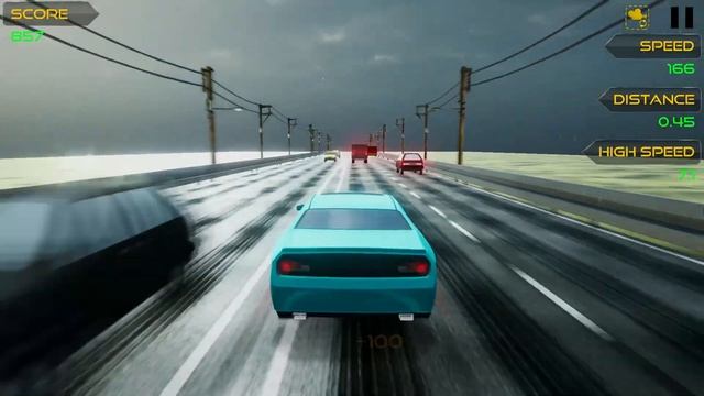 Обзор игры Extreme Racing on Highway смотреть онлайн