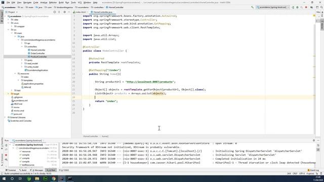 12 - Return List of Products Using RestTemplate смотреть онлайн