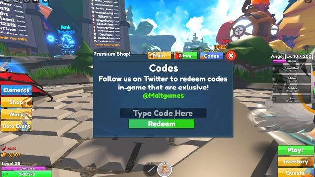 All *Secret* Elemental Dungeons Codes 2023 | Codes for Elemental Dungeons 2023 - Roblox Code смотреть онлайн