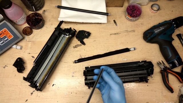 Почему появляются волны на распечатке ??? Лечим! // Картридж печатает волны смотреть онлайн