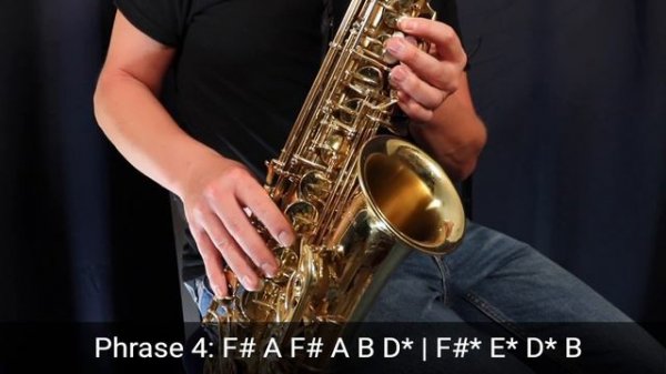 Summertime On Sax (Easy Beginner Lesson)