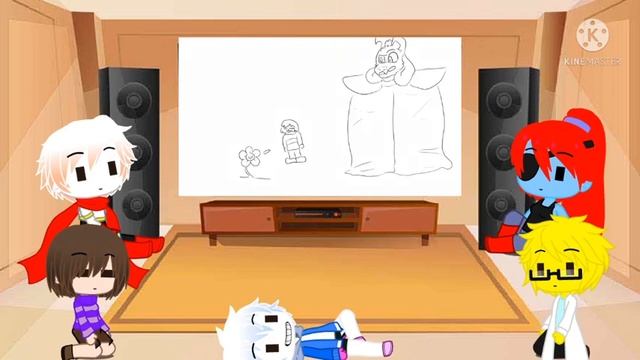 Undertale react to Flowey Say A lot Part 1&2 смотреть онлайн