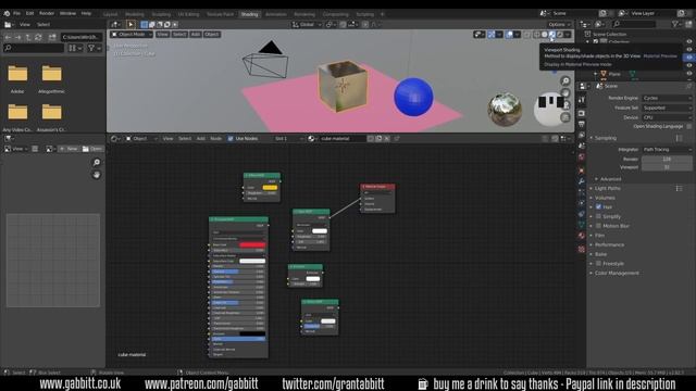 Nodes 4 Noobs | Lvl 1 | Beginners Guide To Nodes | Blender 2.8