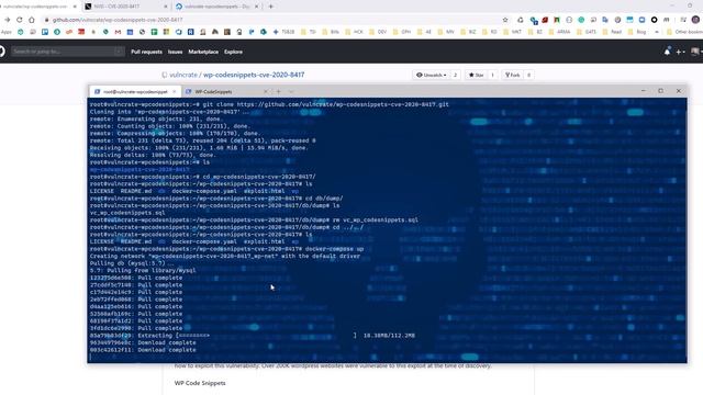 WordPress Site Hack and Takeover Code Snippets Exploit with Docker (CVE-2020-8417) смотреть онлайн
