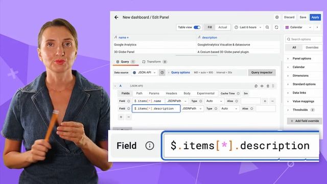 Calendar plugin for Grafana tutorial | Display events from JSON API data source смотреть онлайн
