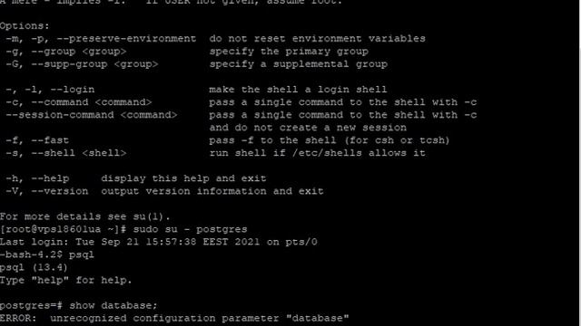Установка PostgreSQL 13 на CentOS 7 / Install PostgreSQL 13 on CentOS 7 смотреть онлайн