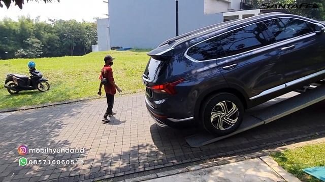 Delivery Moment || Hyundai Santa Fe Signature || 2.5 Gasoline Lagoon Blue Pearl