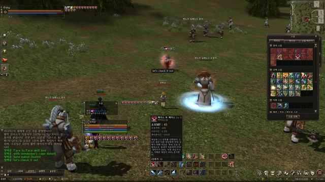 Lineage 2 Awakening | Face to Face skill test смотреть онлайн