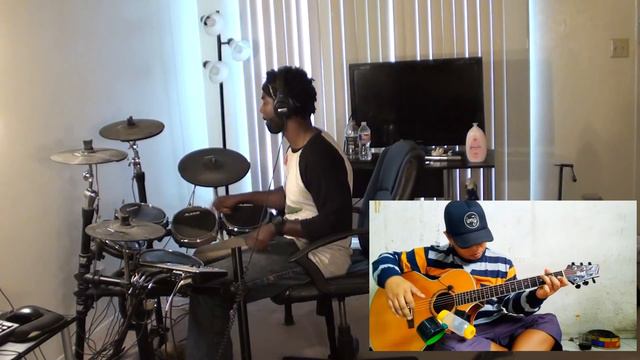 Alip_Ba_Ta (ft. Swaylex) InsyaAllah - Maher Zain (cover fingerstyle, drum) Collab смотреть онлайн