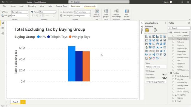 Power BI - Sort Legend on chart смотреть онлайн
