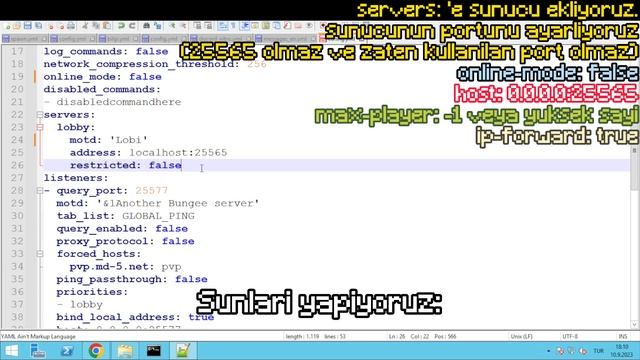 ? BUNGEECORD SUNUCU KURMA?!? ? FALIXNODES BUNGEECORD KURMA!!! ? BungeeCord Sunucu Kurma #1 смотреть онлайн
