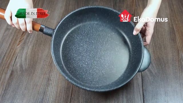 Сковорода с гранитным покрытием д. 28 см глубокая смотреть онлайн