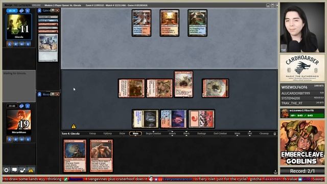 ? EMBERCLEAVE GOBLINS 【The NEW Best Goblins Card?】 ► MTG Modern Gameplay ◄ смотреть онлайн