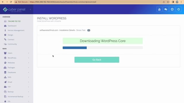 Install Free Wordpress Website Builder In Cyberpanel смотреть онлайн