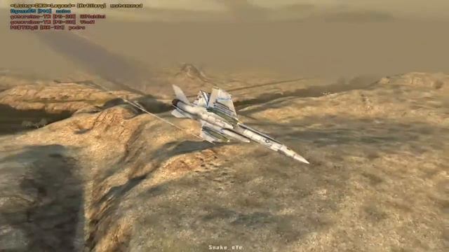 BF2, "Snake_eYe" Player, Kurba Dam 64, F-18 Jet смотреть онлайн