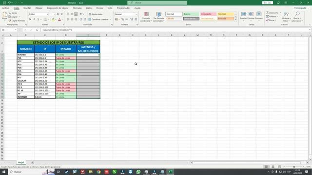Monitorear sus direcciones IP usando Microsoft Excel смотреть онлайн
