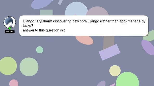Django : PyCharm discovering new core Django (rather than app) manage.py tasks? смотреть онлайн