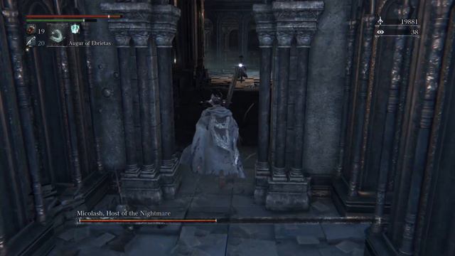 Bloodborne - Micolash, Host of the Nightmare Boss Fight смотреть онлайн