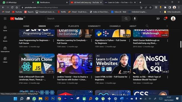 How to Learn Programming & IT Courses in Kenya on YouTube_FREECODECAMP смотреть онлайн