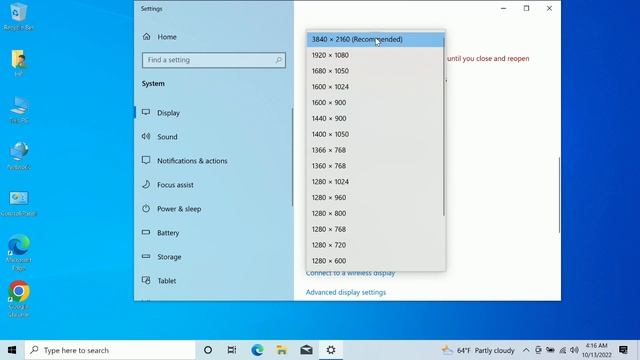 How to Change your Resolution and Screen Size in Windows 10 смотреть онлайн