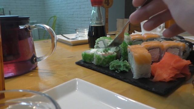 Кафе суши бар рисо Riso Tmb Тамбов доставка суши обзор