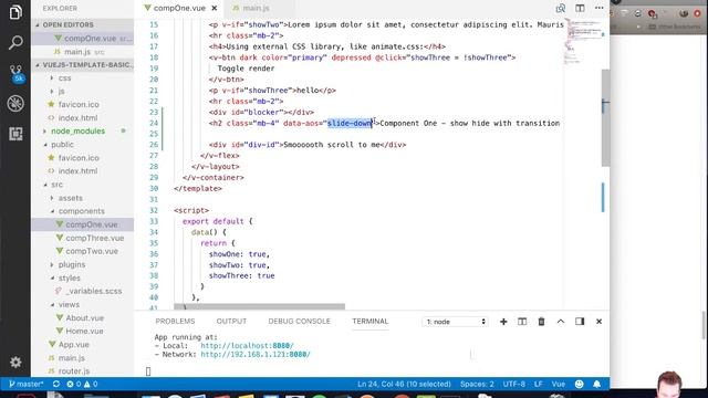 VueJS | Animate on Scroll usage part II смотреть онлайн