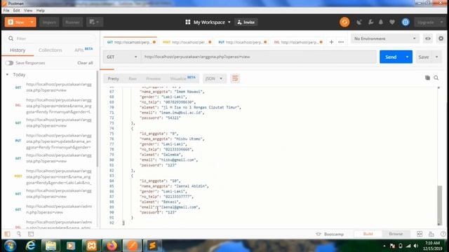 Pembuatan JSON Pada PHP Dengan Konsep CURD !!! смотреть онлайн