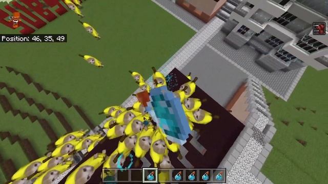 GMOD Nextbots Animated V2 ADDON for Minecraft PE Escape from Banana Cat | ADDON for MCPE Nextbots смотреть онлайн
