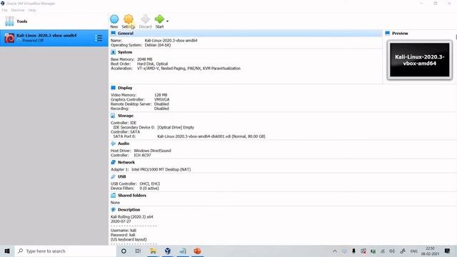 Install Kali Linux on Windows using Oracle Virtual Box. смотреть онлайн