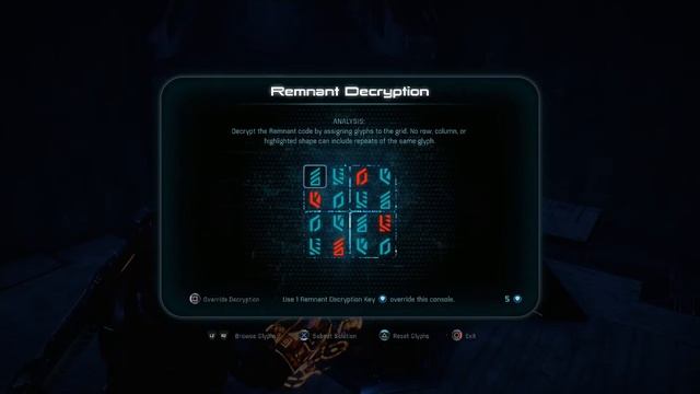 Mass Effect: Andromeda - Remnant Decryption Glyph Puzzle Solution - Kadara Vault смотреть онлайн