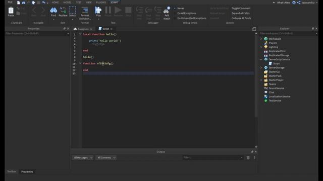 Локальные и глобальные функции | Уроки По Скриптингу #5| Roblox Studio | смотреть онлайн