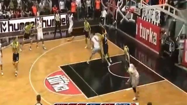 Fedor Likholitov_Besiktas - Fenerbahce, Turkish Basketball League 2010/11 Round 6. 67-74.wmv