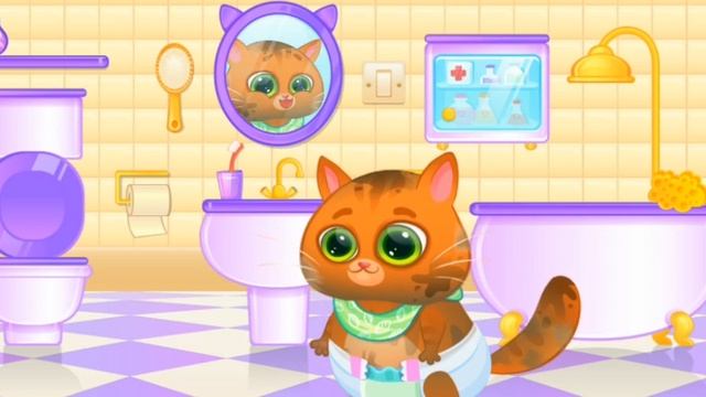 Котик Бубу 45. Бубу один дома. смотреть онлайн