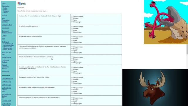 Moose and Sandworm break the Political Compass смотреть онлайн