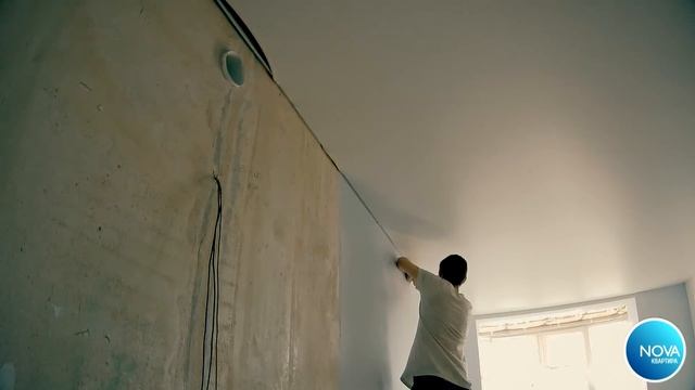 ЗАБУДЬТЕ про потолок из гипсокартона! Бесщелевые натяжные потолки Спб смотреть онлайн