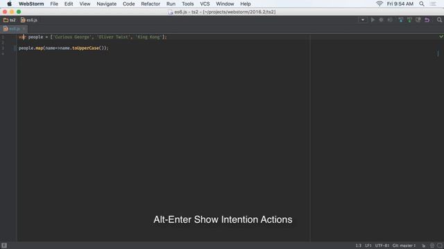 WebStorm 2016 2 – New Features смотреть онлайн