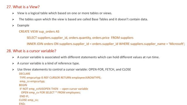 Top Oracle Interview Questions and Answers смотреть онлайн