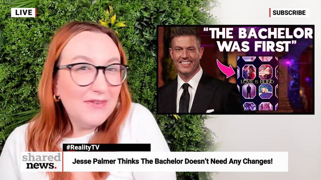 Bachelor Host Jesse Palmer Thinks The Show Doesn't Need to Change To be More like Love is Blind! смотреть онлайн