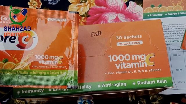Core C 1000mg Sachet Review | Core C Sachet Uses In Urdu | Core C Sachet Benefits In Urdu | Core C смотреть онлайн