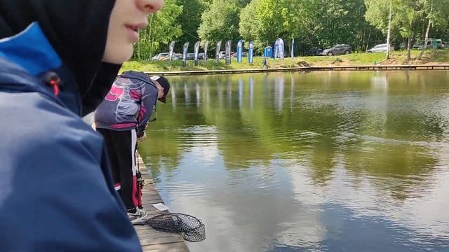 Соревнования по ловле форели на водоеме Парус-Север!!! Второй тур!!! смотреть онлайн