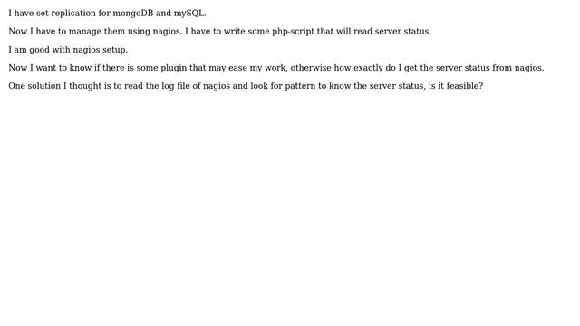 Databases: monitoring mongodb and mysql replications using nagios смотреть онлайн