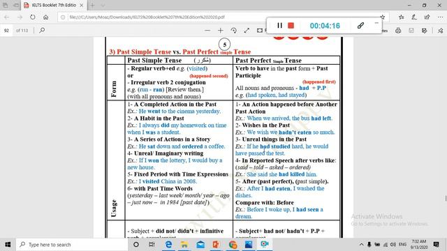 Tenses lesson 3 Past perfect Tense смотреть онлайн