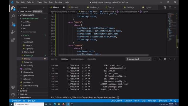 React Native Project: Home Stack - Reducer Memo Context смотреть онлайн