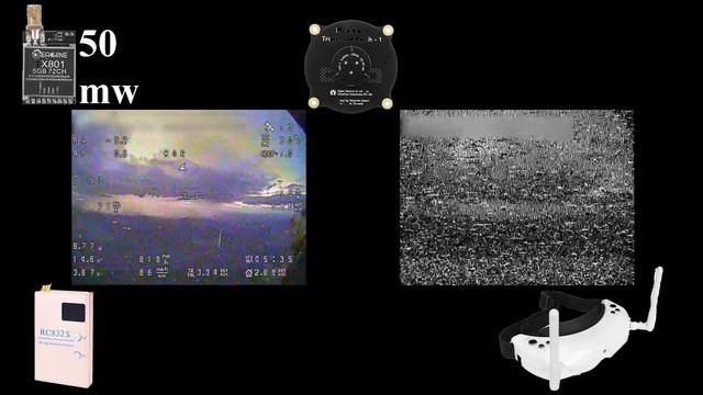 FPV receiver test: RC832S vs skyzone 02 смотреть онлайн