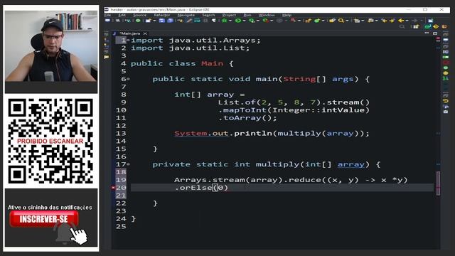 Aula 08: Utilizando a Operação de Reduction em uma Stream no Java смотреть онлайн