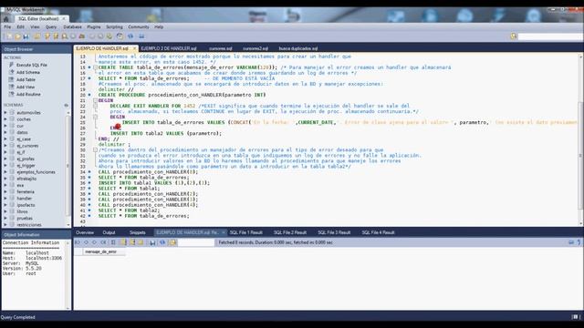 26 HD SQL (paso a paso) GUIONES - 6 HANDLER I.wmv смотреть онлайн