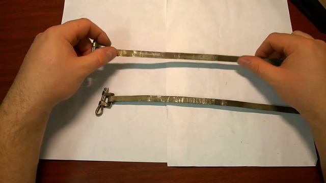 Хомуты ленточные с пряжкой под шплинт. смотреть онлайн