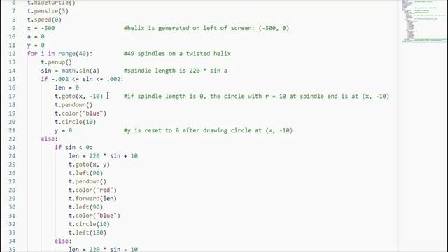 Python Turtle Code: Helix смотреть онлайн